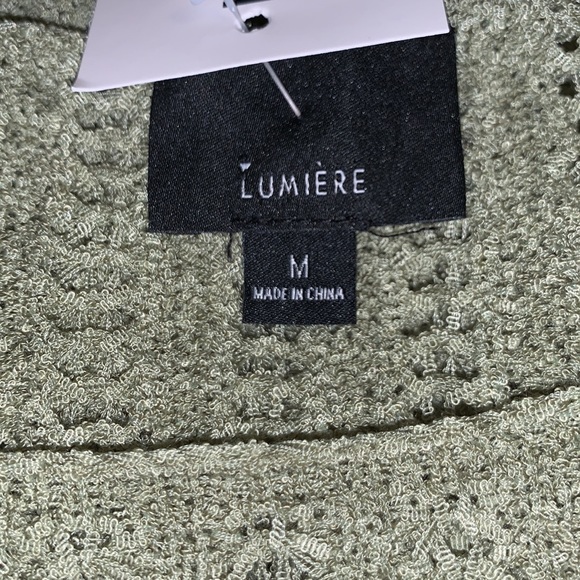 Lumiere Open Knit Sweater Medium - Picture 6 of 9